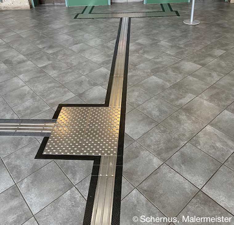 Taktile Leitsysteme für gesellschaftliche Teilhabe von Menschen mit Beeinträchtigungen